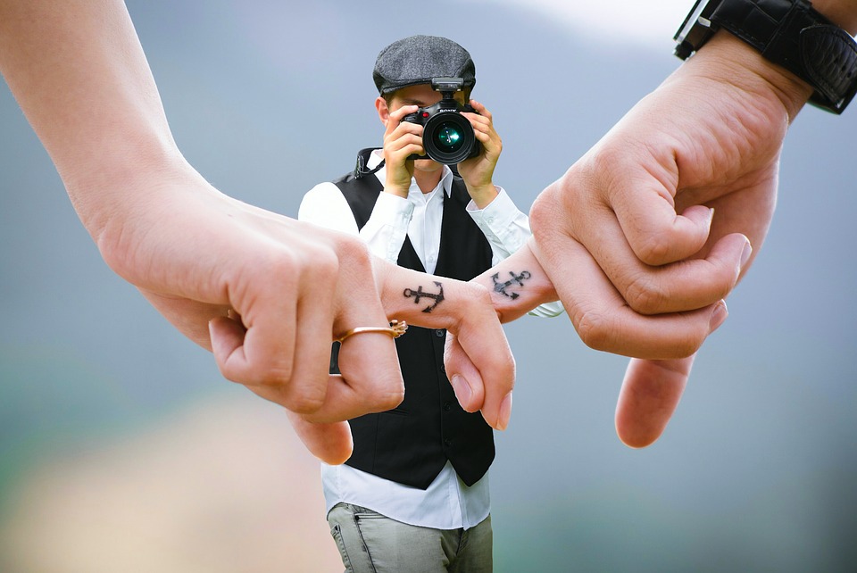 Couple tattoos for Valentine's Day