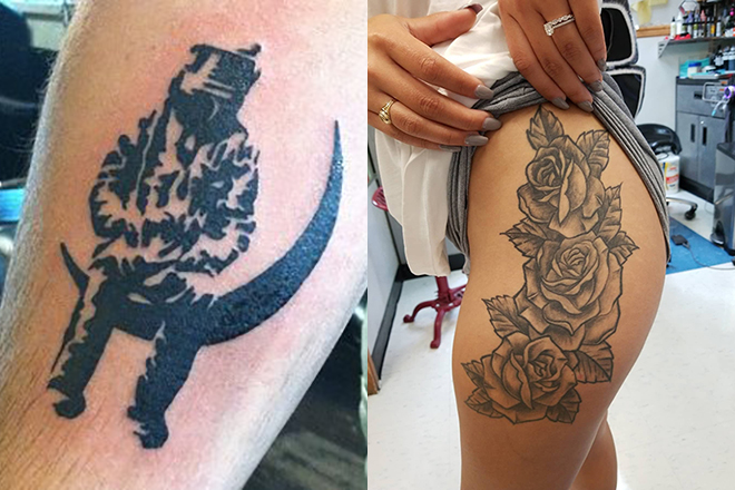 Blackwork vs Shaded Blackwork